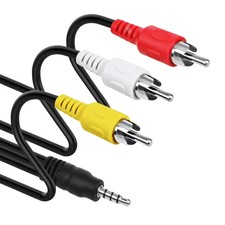 AV A/V TV Cable Cord Lead fit for Sony DCR-TRV240 DCR-TRV140 DCR-TRV130