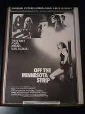 Off The Minnesota Strip Rare Original Promo Poster Ad Framed