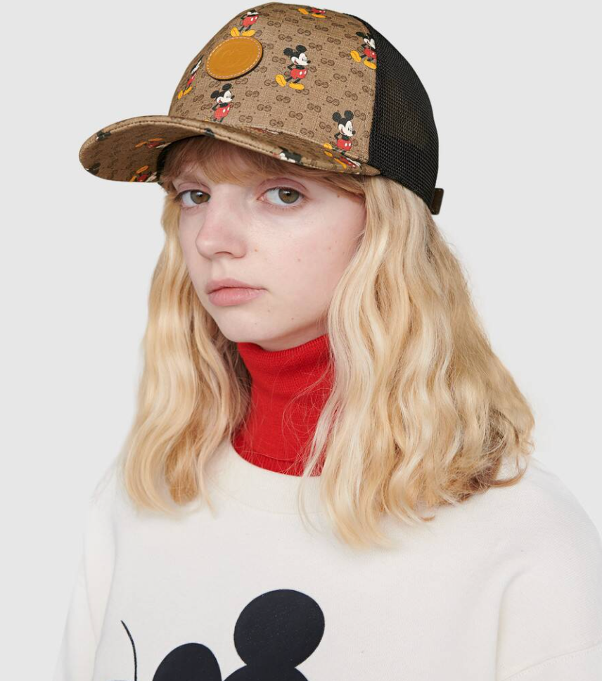 gucci mickey mouse cap
