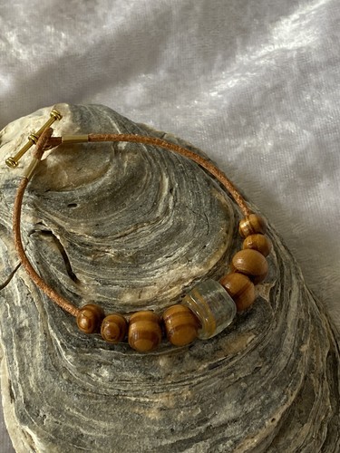 bracelets for women/Artisan Beaded Bracelet/wristband/ Bohemian /sea Glass/gifts - Picture 2 of 5