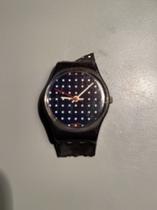 Vintage 1988 Black Swatch \