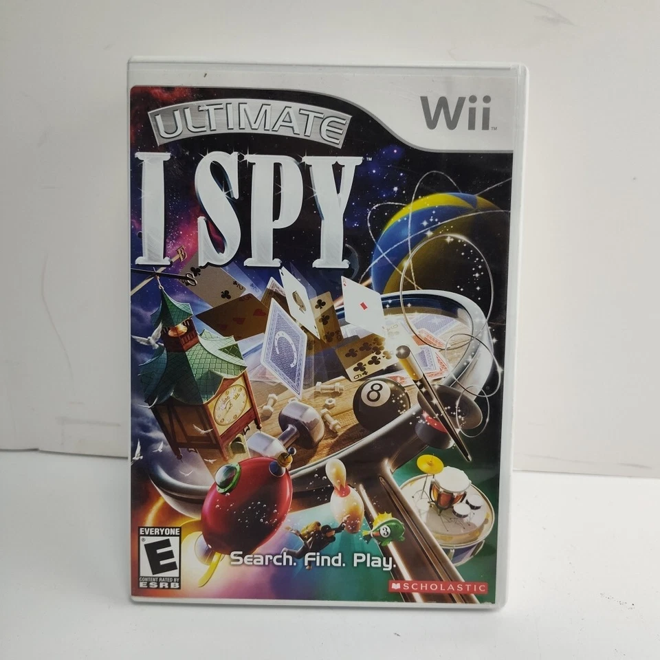 Will Game 5 Lot Wii Fit Ultimate I Spy Outdoor Challenge U Draw Studio Tiger 08 - Image 2 of 4