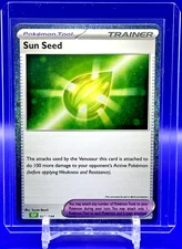 Sun Seed Rare Holo Trainer 027/034 Pokemon Classic: Venusaur Deck CLV