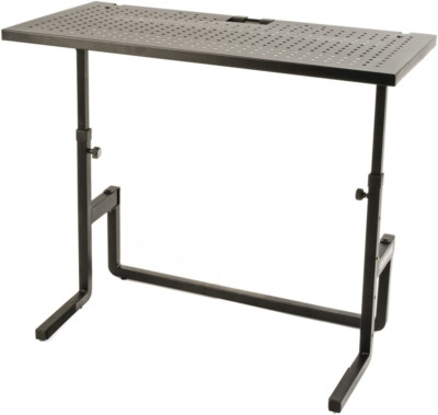 Adjustable Height Sturdy Quik-Lok DJ Table and Mixer Stand Equipment (DJ233)