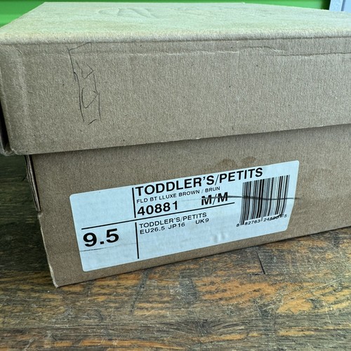 Timberland Field Boots Leopard Luxe Brown Limited Edition Sz 9.5 Toddler NEW - Picture 9 of 9