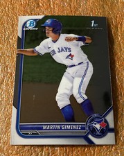 2022 Bowman Chrome Prospect #BCP-97 Martin Gimenez - Toronto Blue Jays