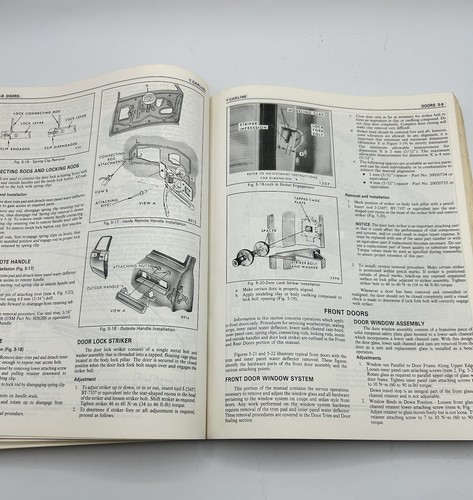 Vintage Service Manual 1983 FISHER BODY A-X, J, T, F & G STYLES - Bild 15 von 22