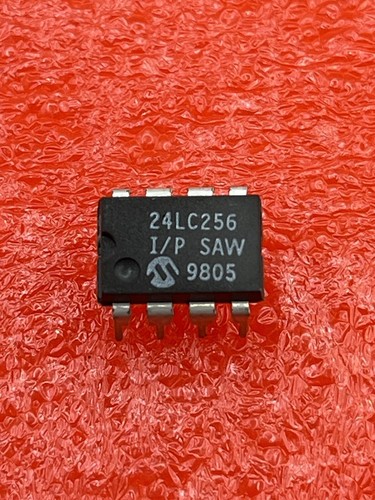 24LC256 I/P Series 256 Kb I2C 2 Wire (32K X 8) 2.5 V Serial EEPROM - PDIP-8 - Picture 1 of 3