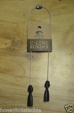 BRAND NEW COSTA DEL MAR C-LINE RETAINER KEEPER STRAP SILVER