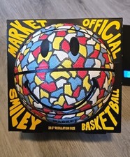 Market Mosaic Smiley Face Basketball Regulation Size SmileyWorld