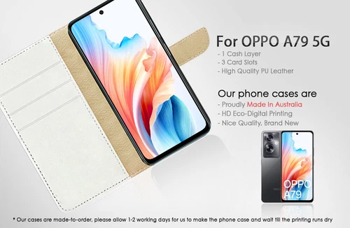 ( For Oppo A79 5G ) Wallet Flip Case Cover AJ24367 Sugar Skull - Picture 7 of 7