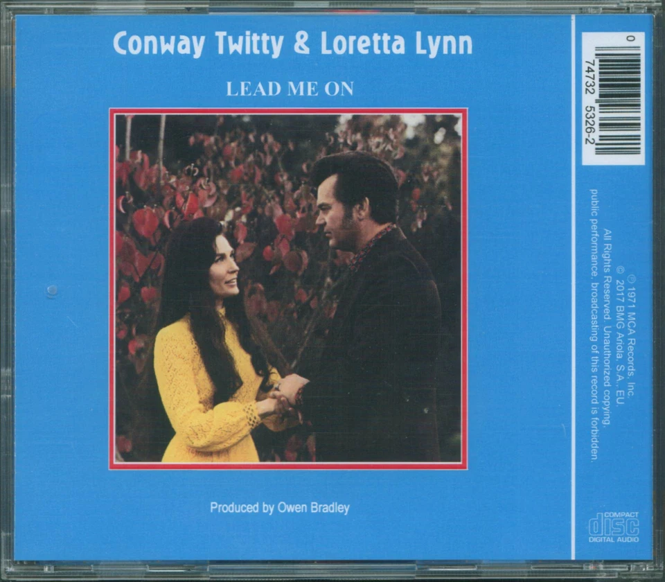 LORETTA LYNN & CONWAY TWITTY - Lead Me On - Image 2 of 3