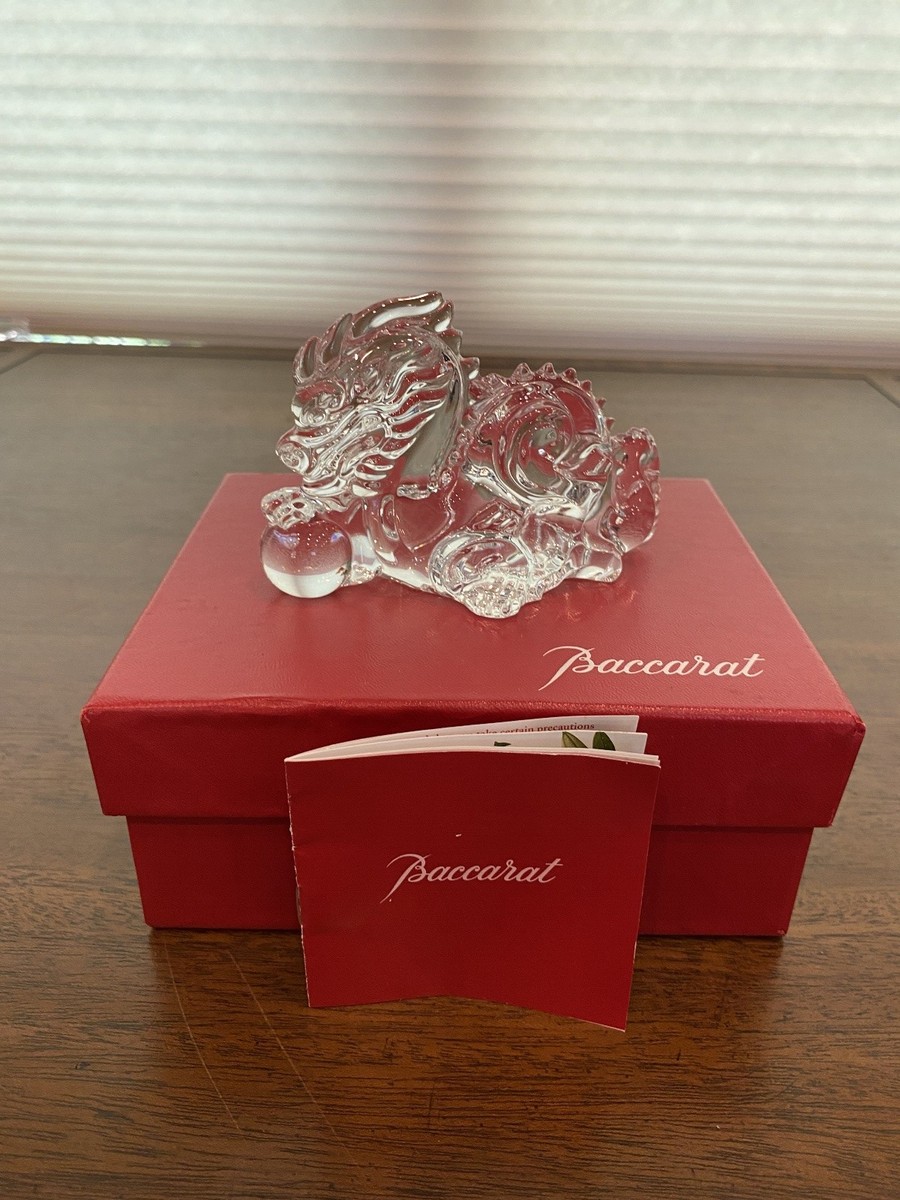 Baccarat クリスタルガラス ドラゴン 約10cm Zodiaque Dragon 2024 | Baccarat United States