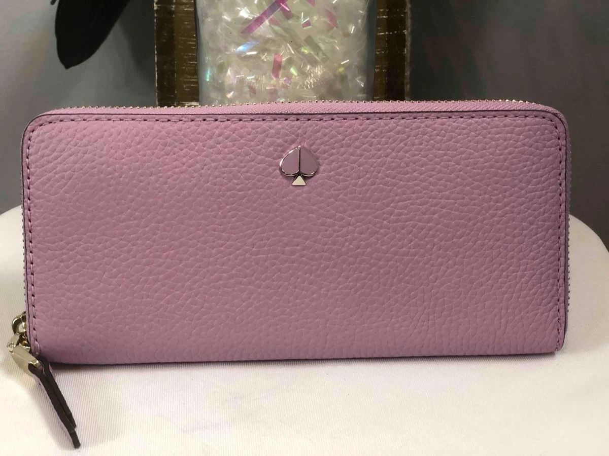 Kate spade polly slim continental wallet sale
