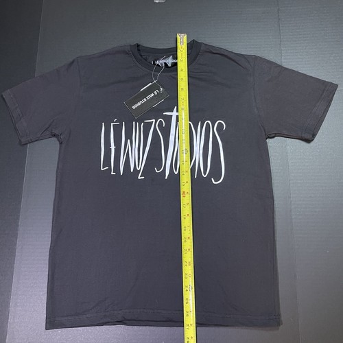 T-shirt Lé Wuz nera uomo M nuova di design - Foto 5 di 8
