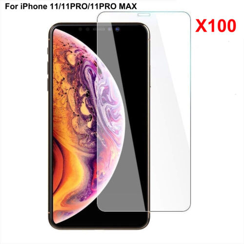 Vente en gros lots pour Apple iPhone 11/11 Pro Max protection d'écran verre trempé - Photo 1 sur 12