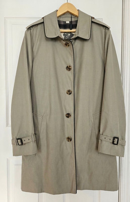 Burberry London Britton Trench Coat Pistachio 42 US/52 EU Made in England **NWT*