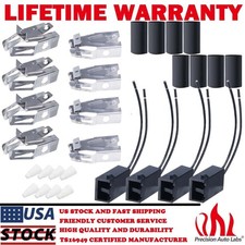 4Pack 330031 Range Burner Receptacle Block Kit for Whirlpool Kenmore Range Stove