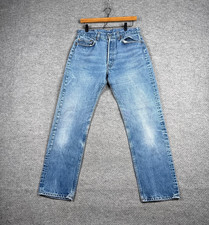 Vintage Levis 501xx Jeans Mens 31x30 Blue Denim Button Fly Made in USA