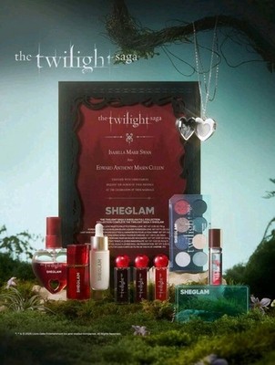 The TWILIGHT SAGA | Sheglam 9 pc FULL COLLECTION MAKEUP SET 100% Authentic!