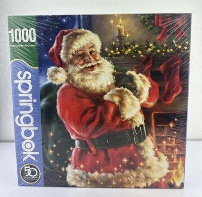 Springbok Santa Claus 1000 Piece Puzzle - New and Factory Sealed