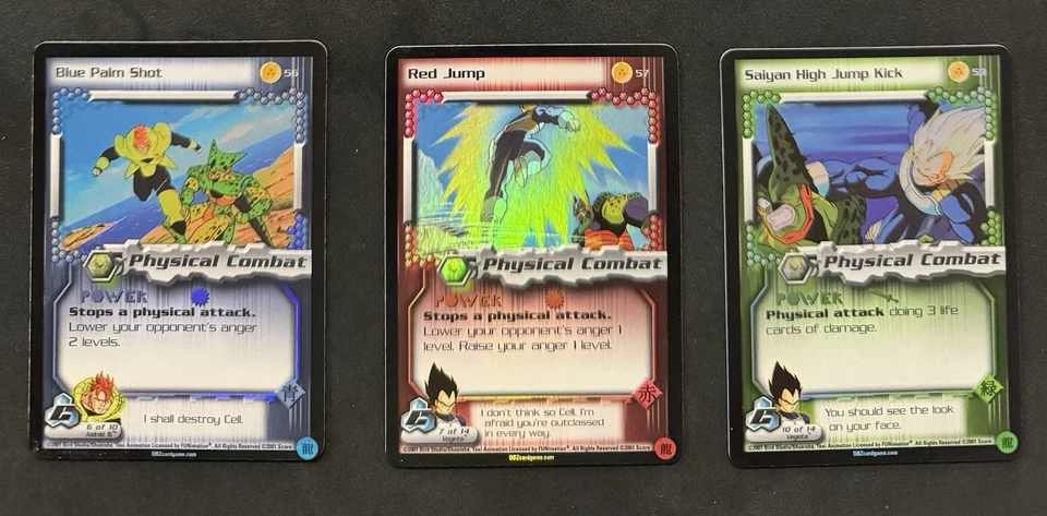 15 STAMPLESS DMG Cell Saga Foil Limited Dragonball Z Score Bulk Lot Collection - Image 2 of 4