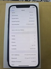 📱 Apple iPhone 12 64GB Unlocked – 💙 Blue – Good Condition 026
