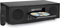 Compact Stereo System for Home, Vintage Micro HiFi Systems 2x20W Music (FW)