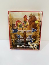 VINTAGE Weather Vane EZE FORM STAINED GLASS LOOK KIT BAKING CRYSTAL FORM