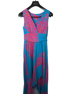 knee length dresses for ladies Malone Cotton Maxi Dress - True Navy  The Islands