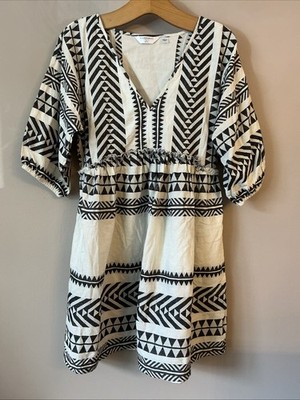Accessorize schönes Sommerkleid mit Aztekenmuster - Größe 8 - 10 (klein)