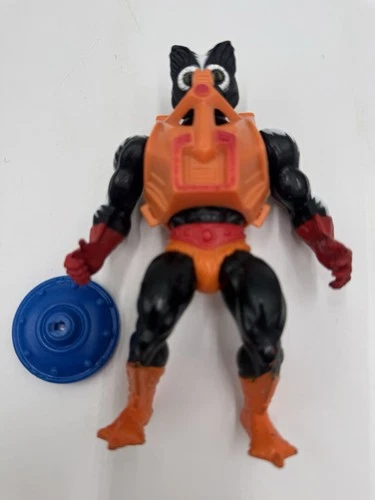 Vintage 1981 MOTU He-Man Stinkor Figure Humanoid Skunk Complete Mattel Malaysia
