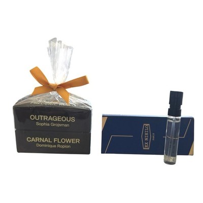 Ex Nihilo Blue Talisman 2ml + Outrageous & Carnal Flower Malle Samples Set