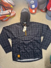 Adidas Real Madrid 1/2 Zip Windbreaker Anorak Jacket Size S Baggy Dark Purple