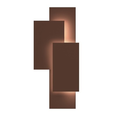 Sonneman 7110-WL Offset Panels 20-3/4'' Tall Integrated LED - Bronze