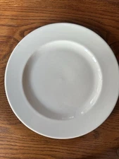 1 Homer Laughlin Best China BEST RESTAURANT WARE White 9” Luncheon Plate READ