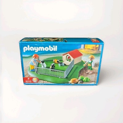 Playmobil 3210: Kinder und Meerschweinchen / Neu und geschlossen