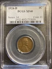 1924-D Lincoln Cent PCGS XF 40