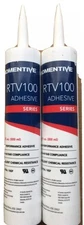 2x Momentive RTV 100 Silicone One Part Translucent 300 Ml 10.1 Chaulking Tube
