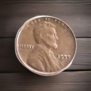 1955 Lincoln Cent Nice Color Tone