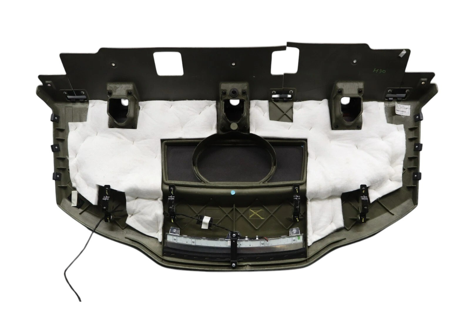 14-17 Maserati Ghibli Rear Deck Lid Parcel Shelf Trim Panel 06700174910 OEM