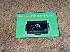 electronic pet fence system