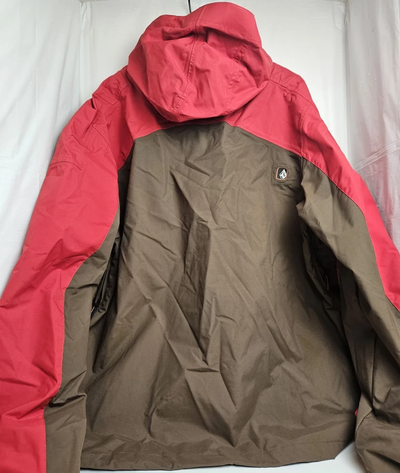 Volcom Transition Men's Brighton Hooded Snowboard Ski Winter Jacket Size XL - Image 2 of 4