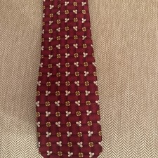 Vintage Silk Burberry Tie