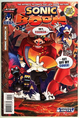 SONIC BOOM COMIC BOOK #5 April 2015 Bagged & Boarded FN-