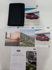 2019 Land Rover Range Rover SPORT Svr Owners Manual Set Books Guide  Diesel 