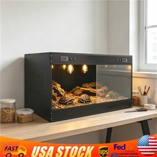 Reptile Tank Reptile Enclosure Reptile Terrarium w/ Temperature Controller