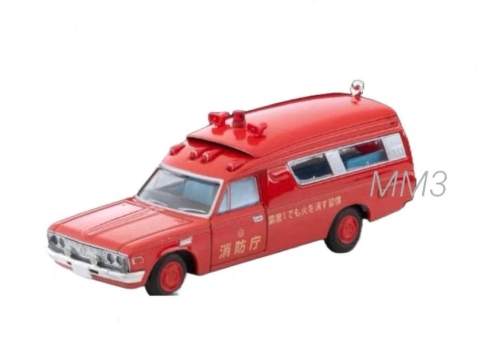 Tomica Limited Vintage Toyota FS55V Ambulancia Departamento de Bomberos Modelo Coche Foto 2 de 3