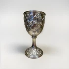 Antique S Kirk &Son Co Sterling Silver Repousse Goblet