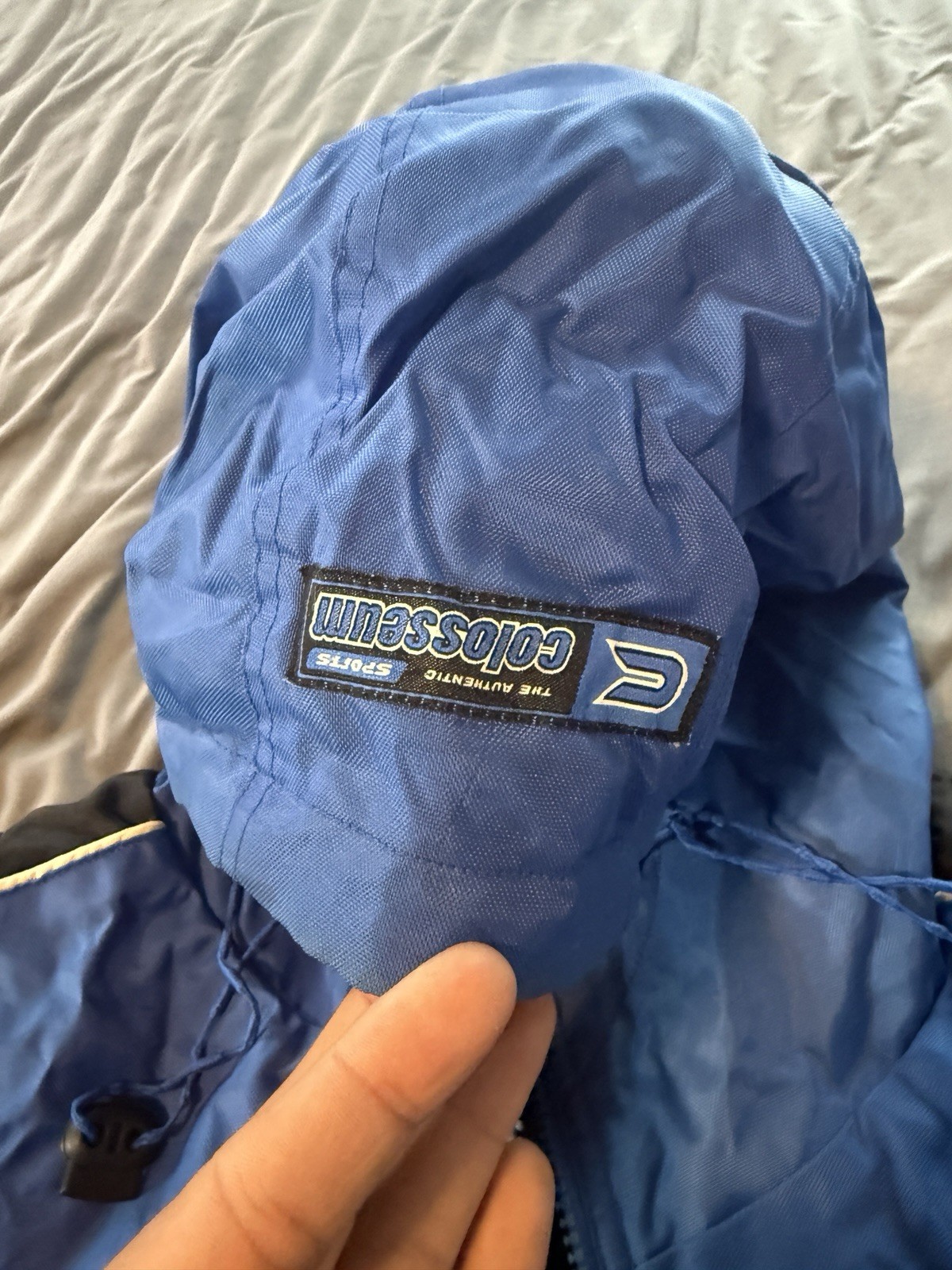 Vtg 1990’s Duke University 2n1 Reversible Colosseum Jacket Coat 2XL Blue Devils image 10